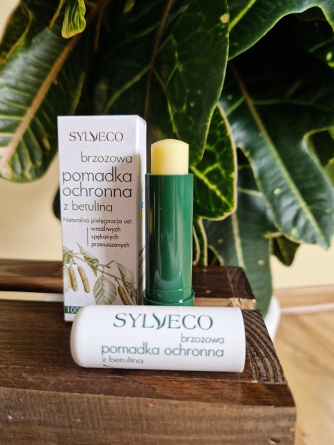 Sylveco Pomadka do ust, Brzozowa, Z betuliną