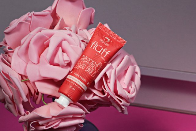 Fluff X-mas, Maseczka do twarzy, Sweet Dreams, Nawilżająca & otulająca