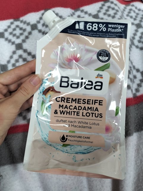 Balea Mydło w płynie, Macadamia & White Lotus