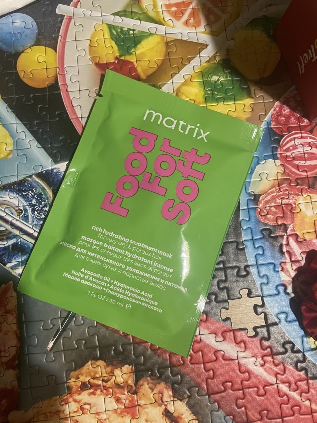 Matrix Food for Soft, Maska do włosów, Intensywnie nawilżająca