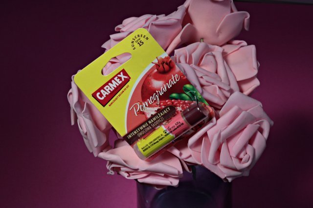 Carmex Balsam do ust w sztyfcie, Pomegranate