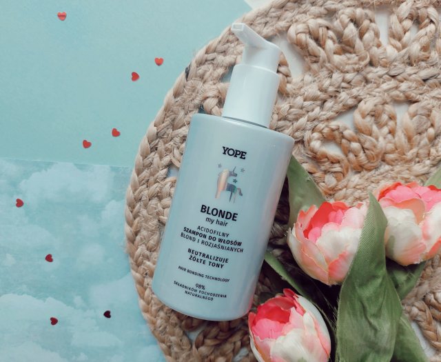 YOPE Szampon do włosów, Blonde my Hair, Acidofilny, Do włosów blond i rozjaśnianych, Neutralizuje żółte tony