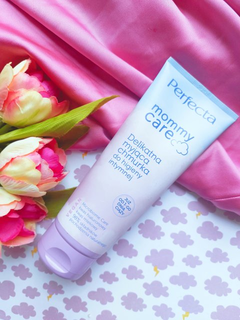 Perfecta mommy care, Chmurka do higieny intymnej, Delikatna, Myjącą 