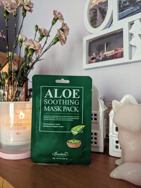 Benton Maska do twarzy w płacie, Aloe Soothing Mask Pack