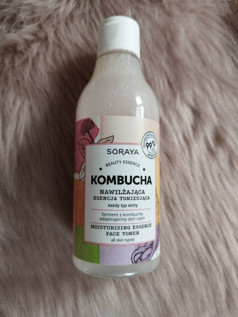 Soraya Kombucha, Esencja do twarzy, Nawilżająca, Tonizująca, Każdy typ skóry