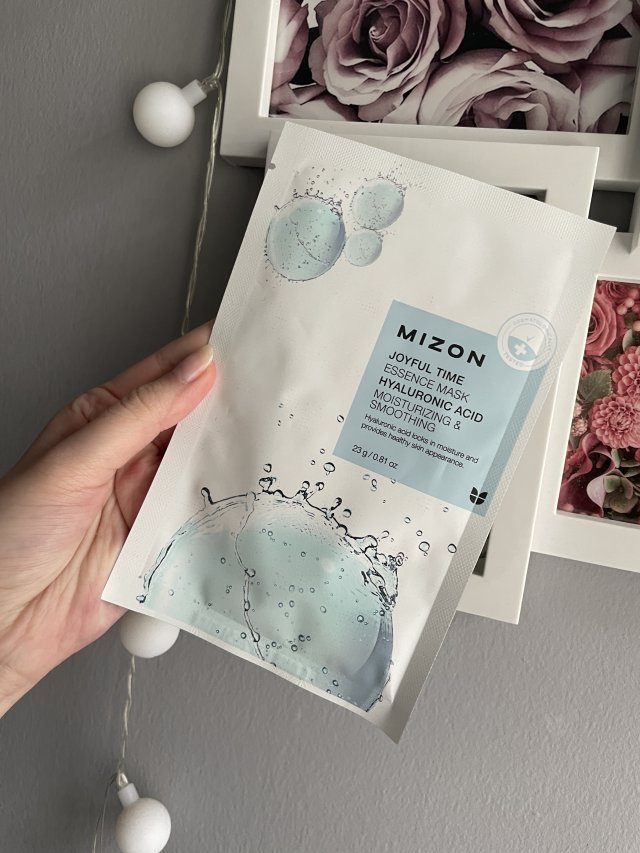 MIZON Maska do twarzy w płacie, Joyful Time, Hyaluronic Acid