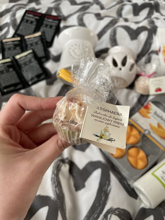 Bosphaera Babeczka do kąpieli, Waniliowy krem