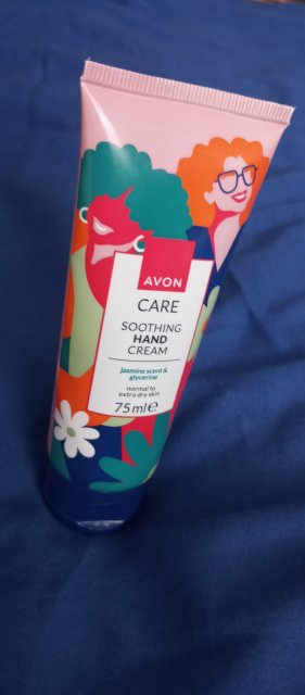 Avon Care, Krem do rąk, Soothing, Jasmine & Glycerine