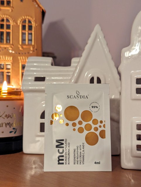 Scandia Cosmetics Krem do twarzy, mcM, Odżywczy i regenerujący, Z witaminą C, B3 i E