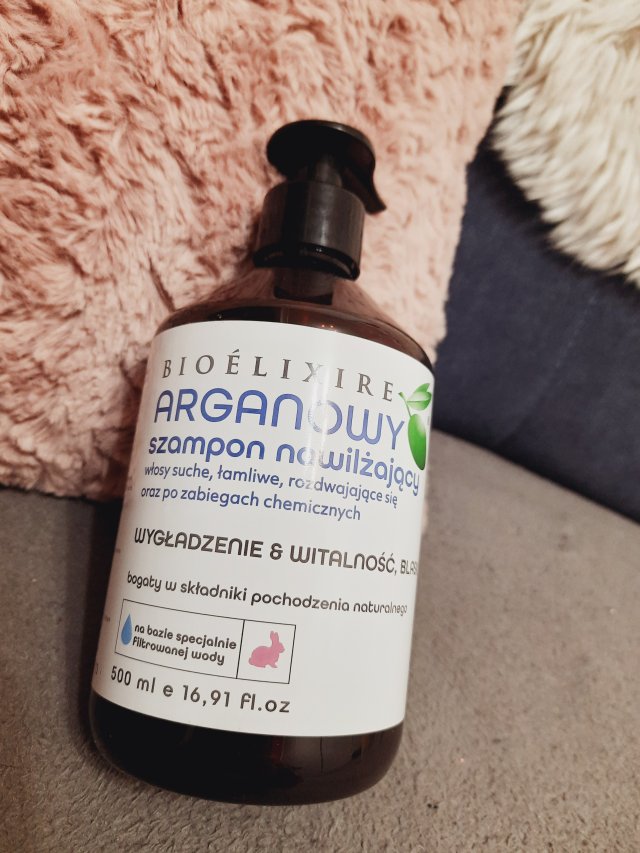 szampon arganowy bioelixire