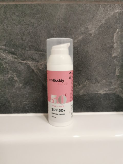 myBuddy Krem do twarzy, SPF50, UVA + UVB