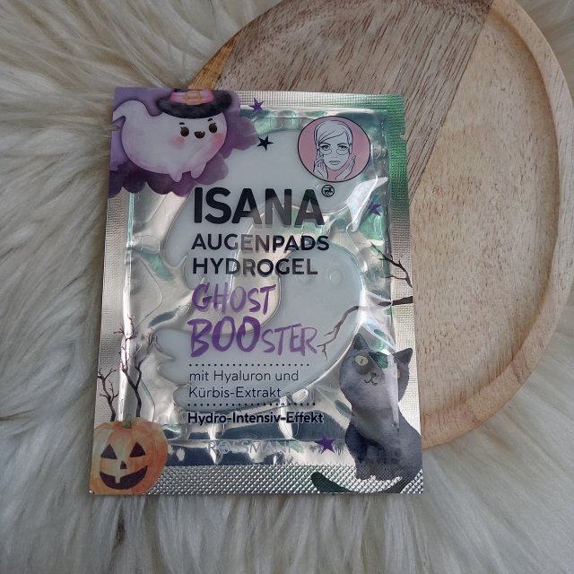 Isana Płatki pod oczy, Hydrożelowe, Ghost Booster, Hialuron i dynia