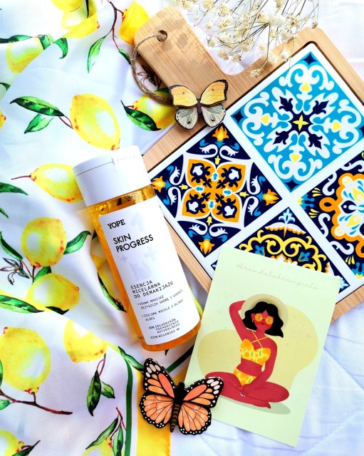 YOPE Esencja do demakijażu, Skin Progress, Micelarna, Zielone micele z oliwki i aloes