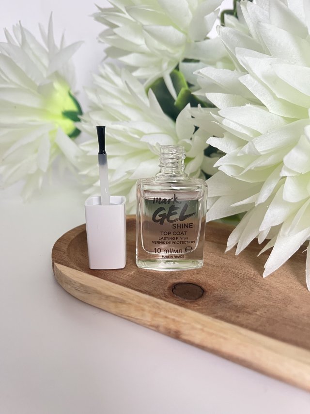 Avon Mark, Gel Shine, Lasting Finish Top Coat, Żelowy top