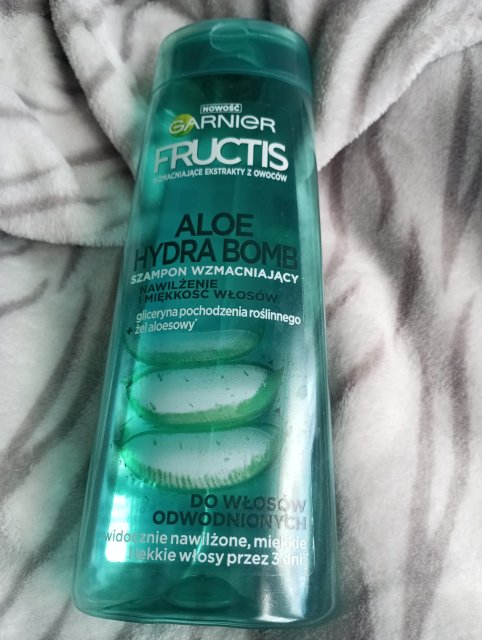 Garnier Fructis, Aloe Hydra Bomb, Szampon do włosów, Wzmacniający
