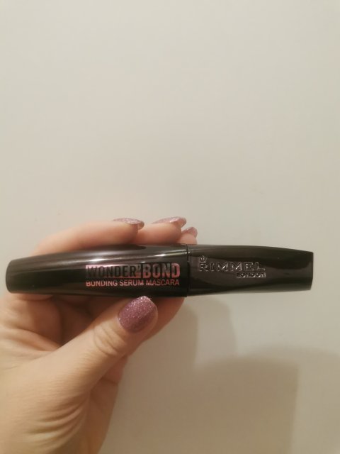 Rimmel Wonder'Bond, Tusz do rzęs, Bonding Serum Mascara, Black