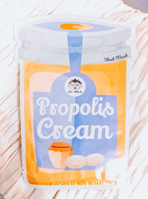 Dr. Mola Maska do twarzy w płacie, Milk Protein Cream