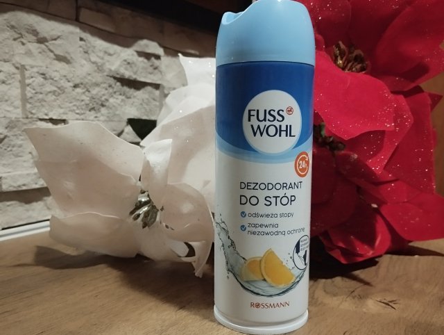 Fusswohl Dezodorant do stóp, Zapobiega powstawaniu nieprzyjemnego zapachu stóp i działa odświeżająco