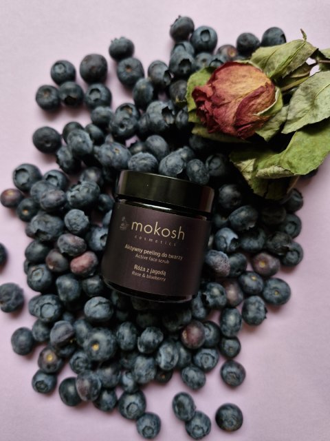 Mokosh Peeling do twarzy, Róża z jagodą