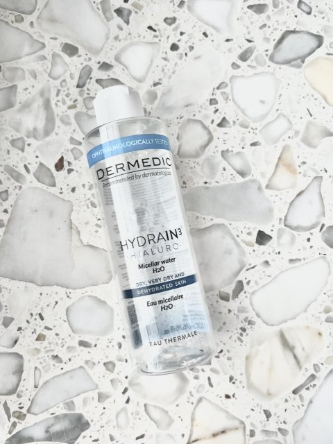 Dermedic Hydrain 3 Hialuro, Płyn micelarny H2O