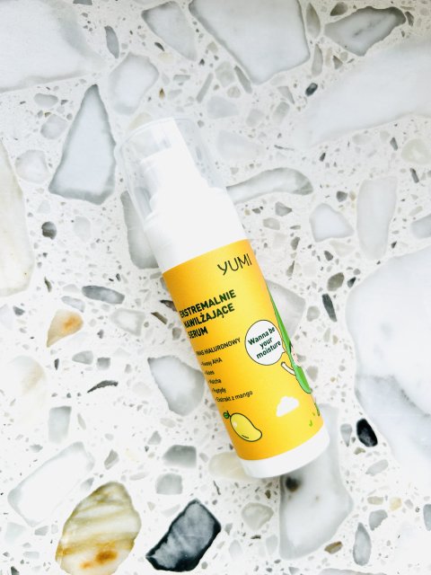 Yumi Serum do twarzy, Ekstremalnie nawilżające, Mango