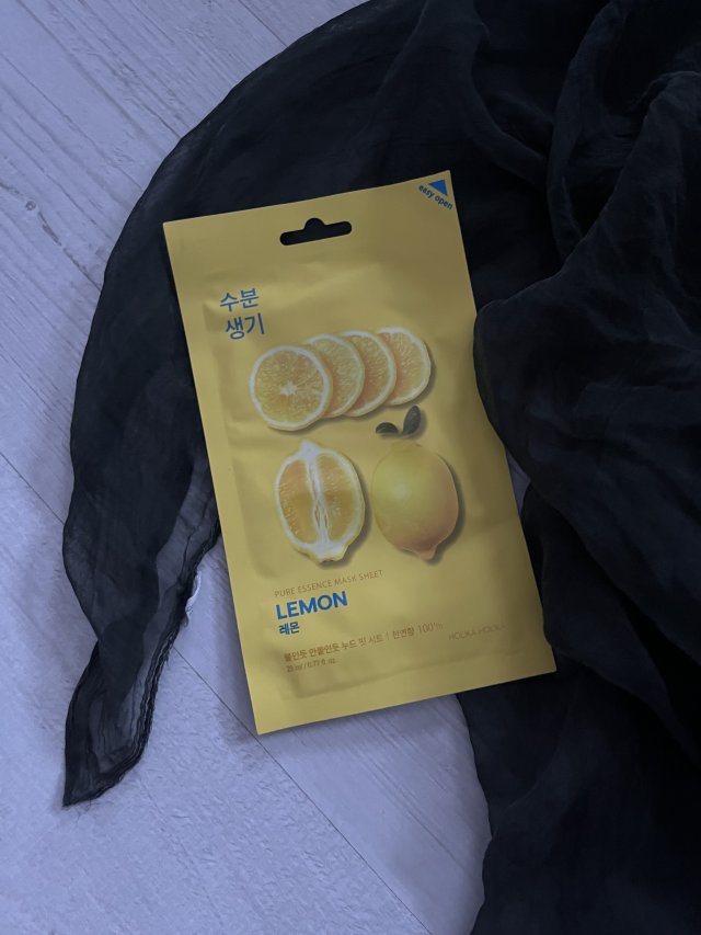 Holika Holika Maska do twarzy w płacie, Pure Essence, Lemon