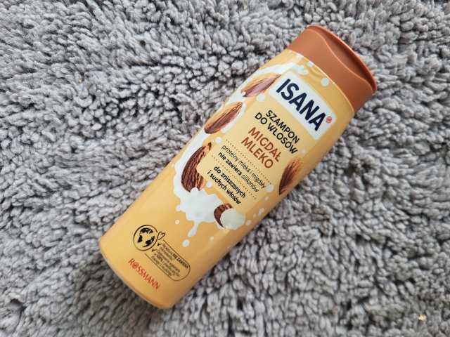 Isana Szampon do włosów, Migdał Mleko 