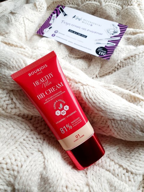 Bourjois Healthy Mix BB Cream 01 Ivory kryjąco-nawilżający krem BB