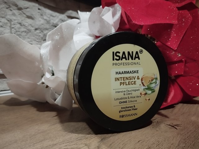 Isana Maska do włosów, Intensive & Pflege, Kwiat lotosu i aloes