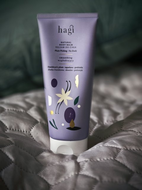 Hagi Cosmetics Balsam do ciała, Naturalny, Na śliwki