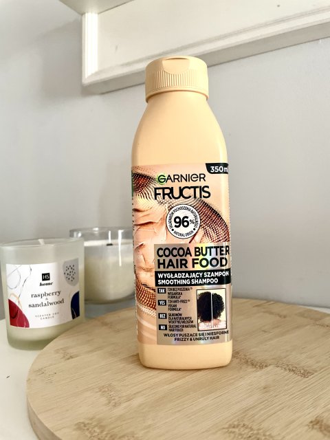Garnier Fructis, Cocoa Butter, Szampon do włosów, Oczyszczający i wygładzający
