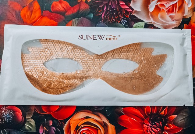 SUNEW med+, Maska na okolice oczu w płacie, Perfect Eyes Mask, Aktywna, Lifting + Nawilżenie