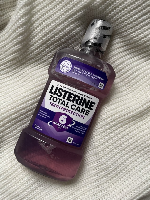 Listerine Płyn do płukania jamy ustnej, Total Care, 6w1