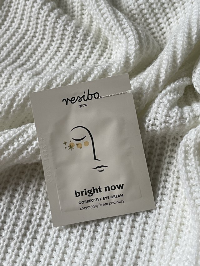 Resibo Glow, Bright Now, Krem pod oczy, Korygujący