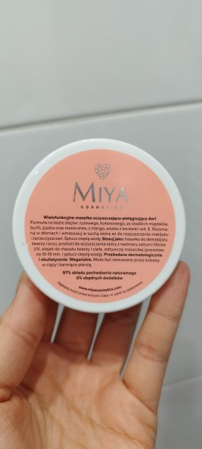Miya Cosmetics Miya Cosmetics Wielofunkcyjne masełko oczyszczająco-pielęgnujące 4w1