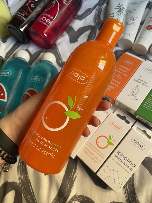 Ziaja Żel pod prysznic, Pomarańczowe masło, Energia pomarańczy