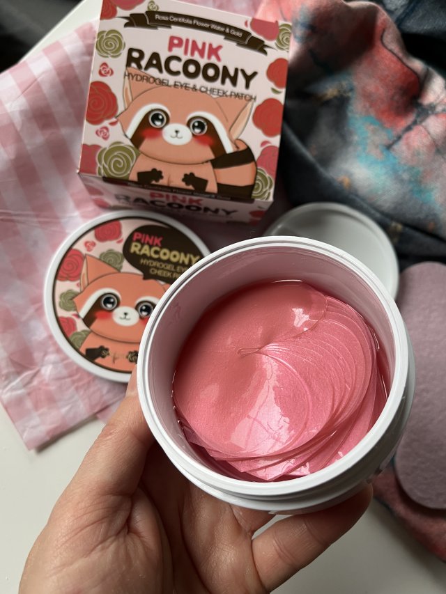 Secret Key Hydrożelowe płatki pod oczy, Pink Racoony
