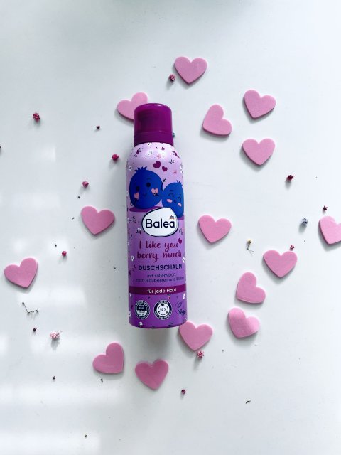 Balea Pianka pod prysznic, I Like You Berry Much