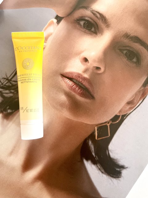 L'Occitane, kremowa pianka oczyszczająca do twarzy, Immortelle Divine 