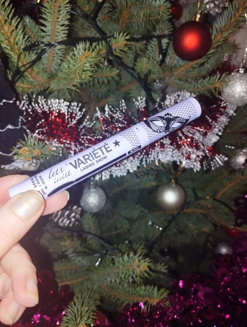 Eveline Variété Lashes Show, Tusz do rzęs, Let's Twist, Objętość i podkręcenie, Black