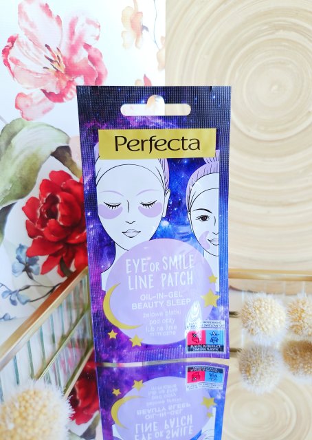 Perfecta Eye or Smile Line Patch, Płatki pod oczy lub na linie mimiczne, Oil-in-Gel Beauty Sleep, Żelowe