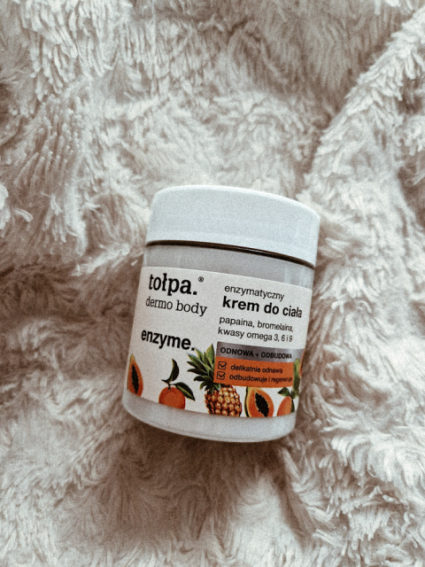 Tołpa, enzymatyczny krem do ciała, dermo body enzyme