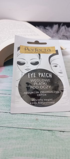 Perfecta Eye Patch, Płatki pod oczy, Węglowe, Redukcja zmarszczek, Detox