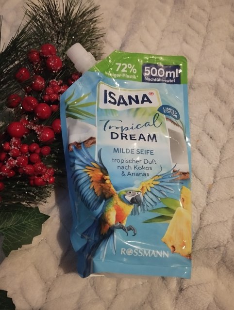 Isana Mydło w płynie, Tropical Dream
