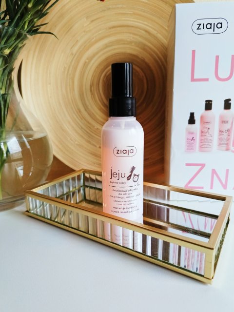 Ziaja Jeju, Odżywka do włosów, Dwufazowa, Z nutą mango kokosa i papai