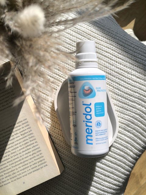 Meridol Płyn do płukania jamy ustnej, Ochrona Dziąseł