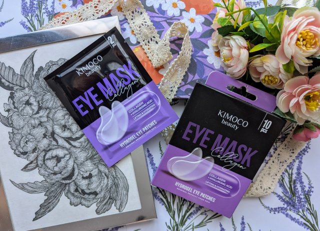 Kimoco Beauty Płatki pod oczy, Hydrożelowe, Collagen & Hyaluronic Acid, Liftingująco-nawilżające