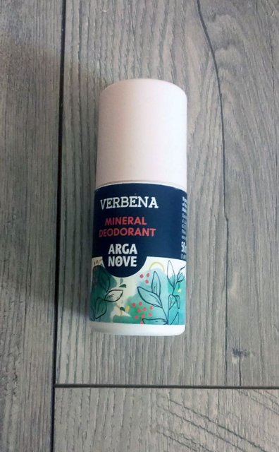Arganove Dezodorant mineralny w kulce, Verbena