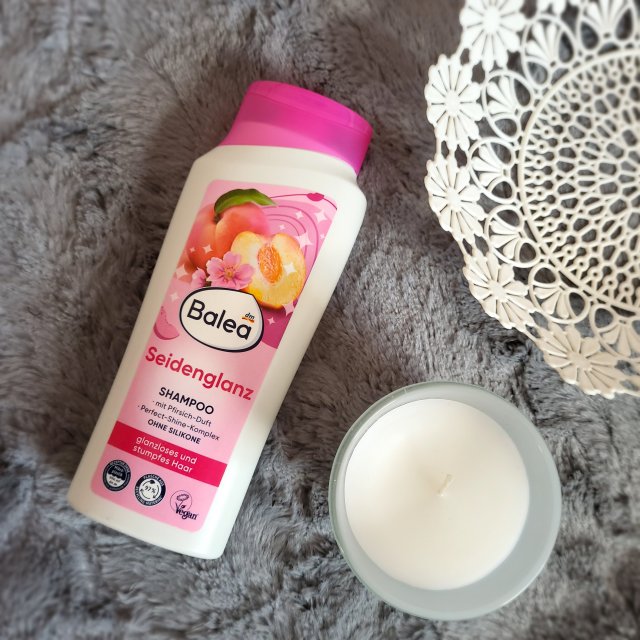 Balea Szampon do włosów, Seidenglanz, Brzoskwinia