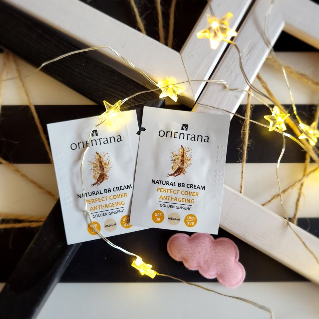 Orientana Krem BB do twarzy, Natural BB Cream, Perfect Cover, Anti-Agening, Medium 